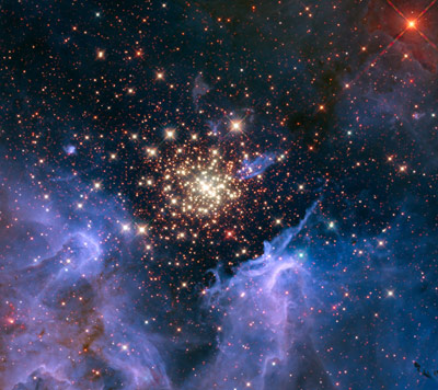 hubble starburst cluster