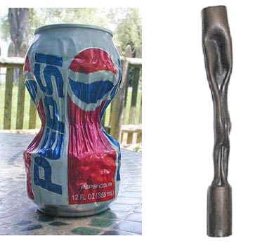 magnetically pinched can & rod