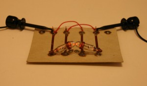 Double Neon Bulbs w/ external electrodes (Snake Tubes)