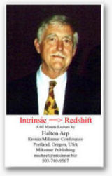 DVD - Intrinsic Redshift - Halton Arp
