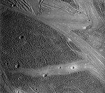 The surface of Ganymede. Credit: NASA/JPL