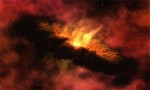 Artist's illustration of a hypothetical dust ring around a star. Credit: NASA/JPL-Caltech