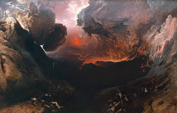 "The Great Day of His Wrath" — John Martin c. 1853