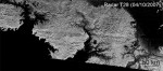 Canyons in Titan's north polar region. Credit: NASA/JPL
