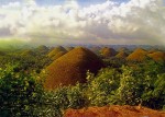 The Chocolate Hills, Bohol, Philippines.