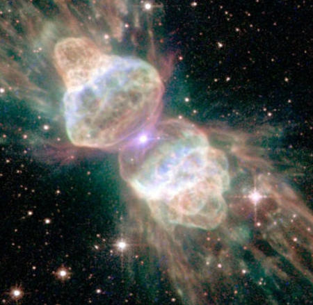 The Ant nebula, Mz3 (rotated)