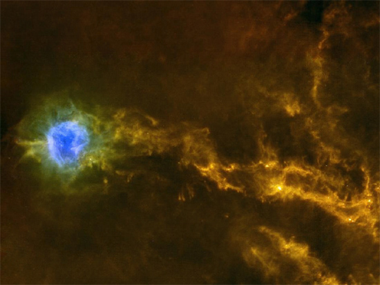 The IC5146 interstellar cloud