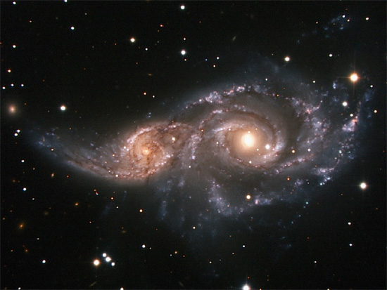 "Merging galaxies" NGC 2207 and IC 2163 "Merging galaxies" NGC 2207 and IC 2163