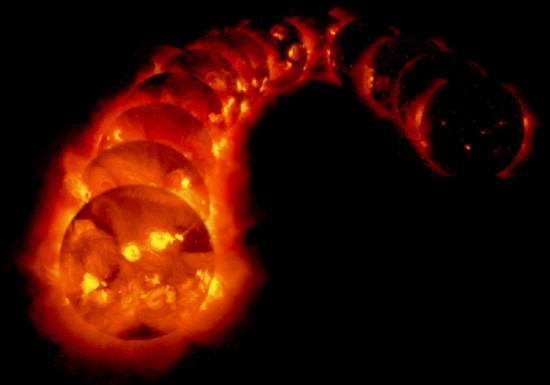 Solar cycle observed in X-ray emissions