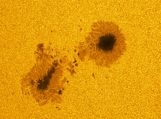 Sunspot 1263 on August 2, 2011