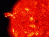 An M-class solar flare from April 2012