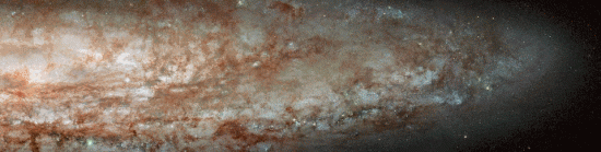 Starburst galaxy NGC 253. Credit: NASA, ESA, J. Dalcanton and B. Williams (University of Washington)