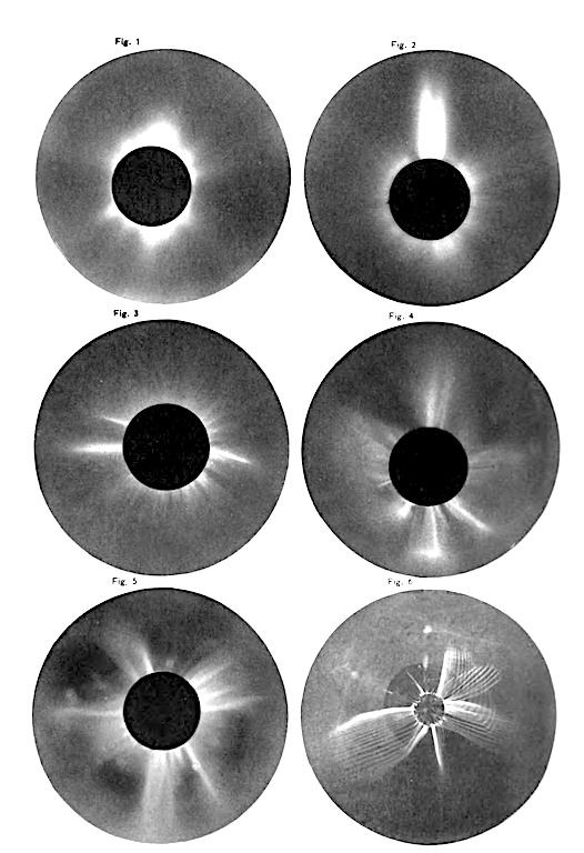‘Coronoidal electrical discharges’ produced by Pupin on the earliest known solellus (1892). © Pupin.