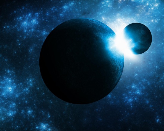 SPACE NEW -- PLANETS COLLIDING planet-collision-fantasy-wallpaper-550x440