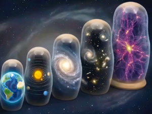 Michael Clarage: Picture the Cosmos Like a Russian Doll | Thunderbolts